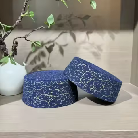 Muslim Caps For Men Clothing Prayer Hat Islamic Taqiyah Kufi Tax Products Kippa Turkish Modern Polye
