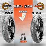 SKYWAVE Motorcycle Tire Package - HAYATE - NOUVO MAXXIS 70/90-16 + 80/90-16 Tubeless