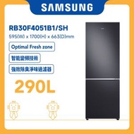 Samsung - 下置式冰箱雪櫃 全方位冷凍 290L 黑鋼色 RB30F4051B1/SH 三星 保鮮室 冷凍 除臭 無霜 家電 家用電器