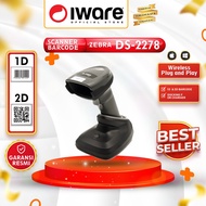 Zebra DS-2278 Wireless 2D Barcode Scanner Symbol DS2278 Bluetooth