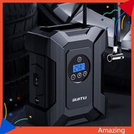 [AM] Air Compressor Large Screen Quick Inflation Stable Electric Car Air Tire Pump for Car