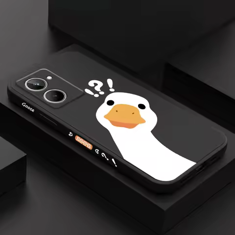 Doubt Goose Phone Case For OPPO Realme 11 10 10T 9 9i 8 8i 7 6 Pro Plus C35 C12 C21Y C25 C25S Cover