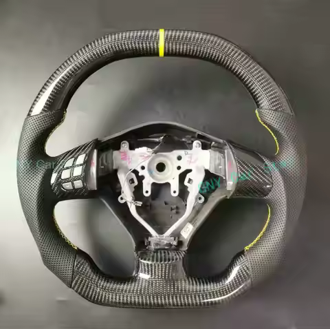 100% Real Carbon Fiber Car Steering Wheel For Subaru Impreza Legacy WRX STI Forester