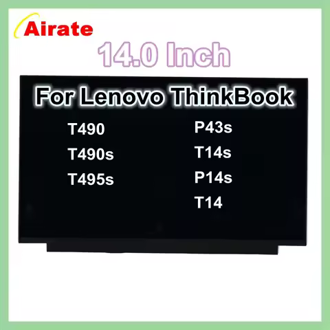 14.0' Laptop LCD Screen NV140FHM-N48 For Lenovo ThinkBook T490 T490s T495s P43s T14s P14s T14 Gen 1 