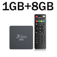 X96Q Pro กล่องสมาร์ททีวี Allwinner H313 Quad Core 4G Wifi HD Media Player 2GB 16GB เครื่องเล่น IPTV