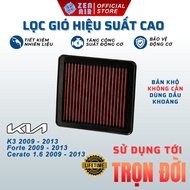 KIA K3, Forte, Cerato engine Air filter, high performance Air filter for lifetime use - Zen Air