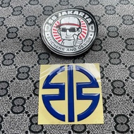 Sticker Stiker Emblem Kawasaki H2R Logo Kawasaki H2R Timbul