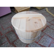 100% Made In Taiwan Natural Fir Steamed Rice Barrel 3kg Pack With Lid Size W34 D34 H30cm Please Inqu