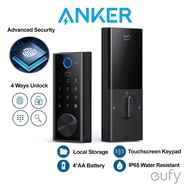 Eufy Security by Anker E130 Smart Lock, Digital Lock Digital Door Lock Wifi Smart Door Lock, 4 Ways to Unlock T8510