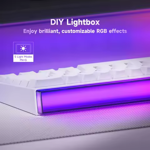 AKKO x Veekos Shine60 HE Magnetic Switch Keyboard 60% Rapid Trigger Keboard RT 0.01mm Snap Key Custo