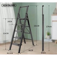 4 steps 5 steps with handle ladder Slim Light weight Wide Steps Handle Safety Ladder