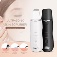 Professional Ultrasonic Facial Skin Scrubber Ion Deep Face Cleaning Peeling Rechargeable Skin Care D