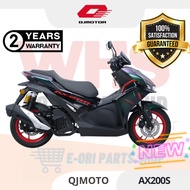 QJMOTO AX200S ABS Offer Kaw Kaw (KeyLess) - (UNREGISTER) - Dual ABS - Scooter 150cc