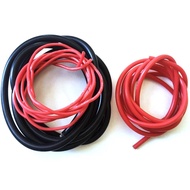 2- meter Silicon Wire 8 10 12 14 16 18 20 22AWG Heatproof Soft Silicone Silica Gel Wire Cable (1mete