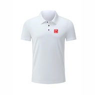 Federer Tennis Suit Men's Short sleeved POLO Shirt Sports Top Tennis T-shirt