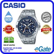 Casio MTD-1060D-2AV Men Analog Classic Blue Dial Stainless Steel Original Watch