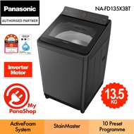 Panasonic Top Load Washing Machine TD Inverter Washer ( 13.5 KG / 11.5KG ) NA-FD135X3BT / NA-FD115X3