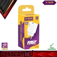 V-GeN VTC1-36 Fast Charging QC3.0 Travel Charger 18W Vgen Charger Adapter *