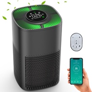 Smart Home Air Purifier Wifi Air Purifier with Hepa Filter Remote Control Negative Ion Odour Removal