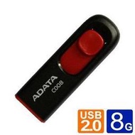 <現貨>威剛 C008/8GB 行動碟(黑紅)