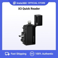 Insta360 X3 Quick Reader, Plug-and-play storage module, Compatible with iOS and Android, USB Type-C and Lightning dual plugs