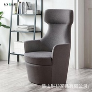 🚢High Back Ergonomic Chair Home Computer Office Chair Swivel Chair Fabric Shaping Sponge with Turntable Leisure Chair