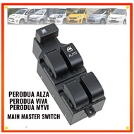 PERODUA MYVI ALZA VIVA POWER WINDOW MAIN MASTER SWITCH PINTU CERMIN TINGKAP SUIS