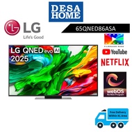 (FREE DELIVERY WITHIN KL/PJ) LG 65QNED86ASA  65'' QNED EVO MINILED 4K UHD SMART AI TV
