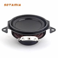 SOTAMIA 2Pcs 1.5 Inch 40MM Full Range Audio Speaker 4 Ohm 3W 8 Ohm 5W Bluetooth Speaker Home Theater