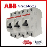 ABB FH202 RCCB/ELCB [63A 2P 100A]