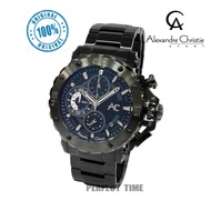 ALEXANDRE CHRISTIE MEN STEEL BAND CHRONOGRAPH WATCH 9205MCBEPBA