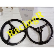HONDA VARIO 160 SPORT RIM SET 3L BLACK ENKEI 3 BATANG 140 X 17 160 X 17 VARIO160
