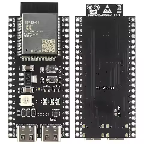 ESP32-S3 Development Board 2.4G Wifi BT Module BLE5.0 Original ESP32 S3 N8R2 N16R8 44Pin Type-C 8M P