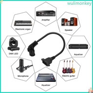 WU 90 Degree IEC 320 C13 Female to C14 Male C13 to C14 Panel Mount Power Cable