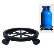 Gas Stand Rack/Trolly 4 Wheels