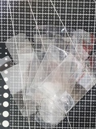 8.2×3×4cm 全新  100%尺寸 膠盒 5個 獨立展示盒 be@rbrick bearbrick 100% 熊仔 擺設 裝飾 玩具 積木 收藏 TAKARA TOMY 細車 細盒 合用 （ 不