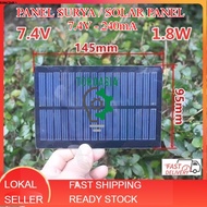 7.4V - 240mA Solar Panel 1.8W Solar Charging Power Generation