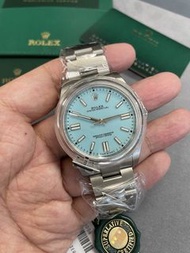 124300 ROLEX OYSTER PERPETUAL 31 TIFFANY blue