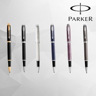 Parker IM Black Rollerball Pen with Gold Trim Fine Point with box Business Pen