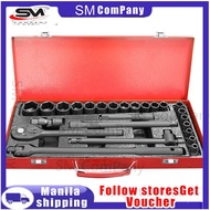 Dongte 17PCS-26PCS Socket Set Professional 6Point/12Point