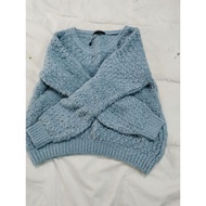 Blue Yarn Work Label