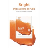 Genqss Bright healing PDRN mask. moisturizing recovery mask, skin care solution with salmon DNA. Dr.