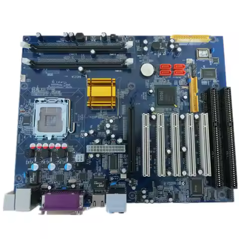 ATX Motherboard Socket 775 Pentium D 945G Industrial Control CNC 2*ISA 5*PCI 2*COM 4 DDR2 SATA for C