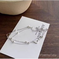 Feel Hands Pure Wear Matching Hundred Bracelets Ornaments s999 Layered Silver Friends Birthday Gift 