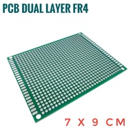 PCB Hole Double Layer Trough Hole 7x9 cm FR4 High Quality
