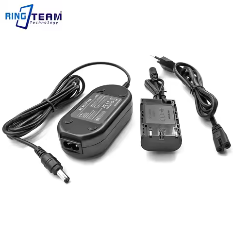 Decoded ACK-E6 AC Power Adapter Supply for Canon EOS R7 5D Mark IV/III/II 5D4 5DS R 6D 7D/7D Mark 2 
