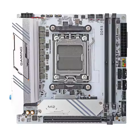 HISWISER B650 PLUS ITX AMD AM5 slot Motherboard Support DDR5 MAX 96GB M.2 SSD PCIE4.0 Ryzen 7000/800