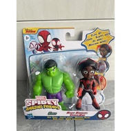 Hasbro Marvel Spider-Man Figure Winger Hulk Multi-Style Q-Version Movable Doll Children's Toys