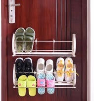 吸盤免釘掛式門後鞋架-客廳簡易家用鞋架省空間牆壁掛浴室拖鞋專用