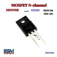 (1 Set = 5 Pcs) 2SK3115B K3115B MOSFET N-Channel 600V 6A